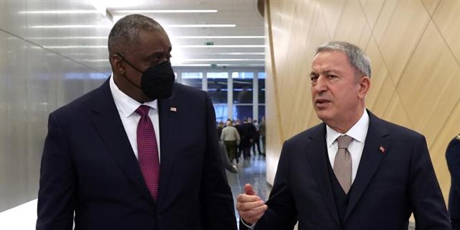 Bakan Akar, ABD'li mevkidaşı Austin ile telefonda görüştü