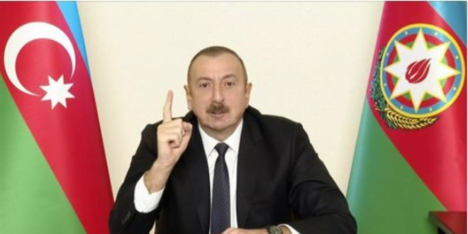 Azerbaycan Cumhurbakan Aliyev: Rusya'y yaptrmlarla yenemezsiniz