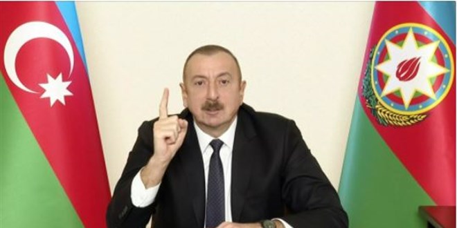 Azerbaycan Cumhurbaşkanı Aliyev: Rusya'yı yaptırımlarla yenemezsiniz