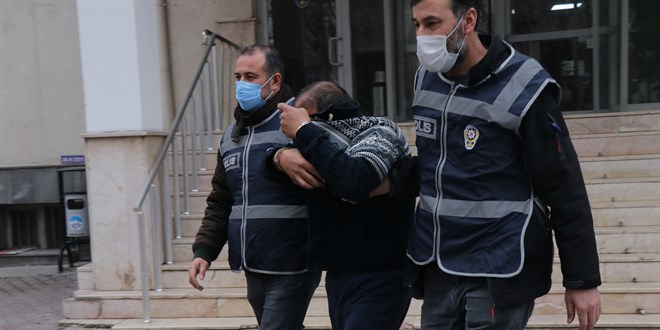 Kayseri'de firari hükümlü, iple sarktığı alt katın balkonunda yakalandı