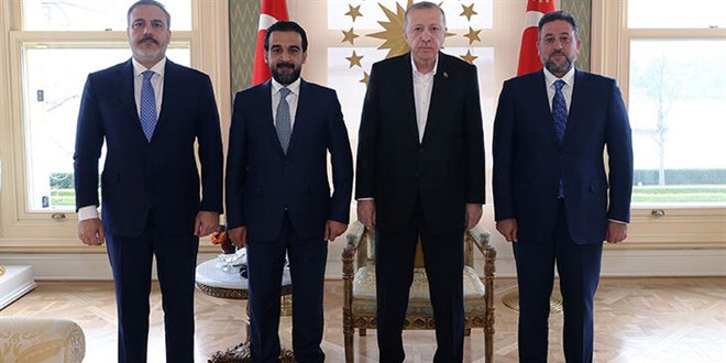 Erdoğan, Irak Temsilciler Meclisi Başkanını kabul etti