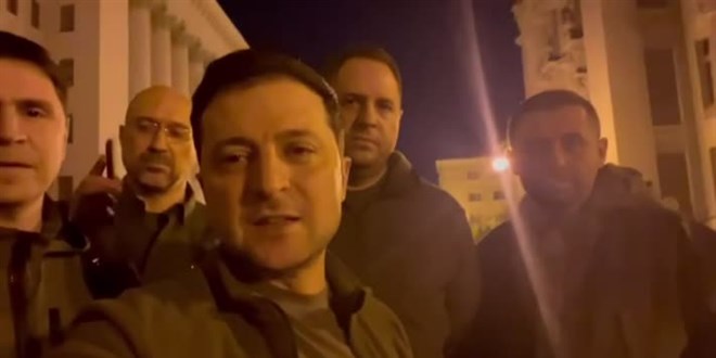 Zelenskiy'i ldrmeye gnderilen een grup yok edildi