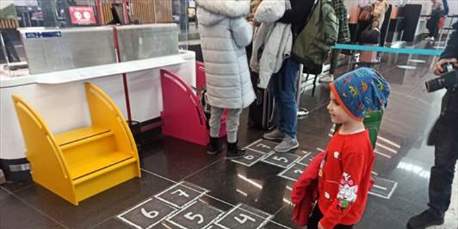 THY'den çocuklu ailelere özel kontuar hizmeti