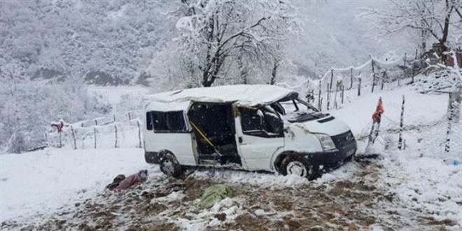 Samsun'da ikizleri ayıran kaza