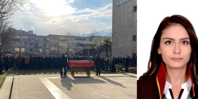 Çocuk parkında ölü bulunan hakim defnedildi