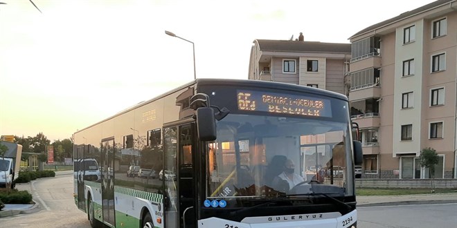 Bursa'da halk otobüsü işletmecilerine yönelik desteklerle ulaşımda seferler aksamadı