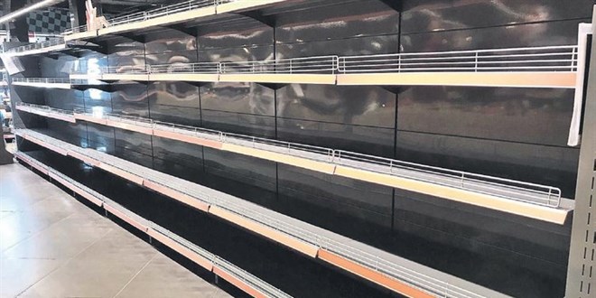 İşgal kıtlığı: Mağazalar kapalı, raflar boş, benzin yok