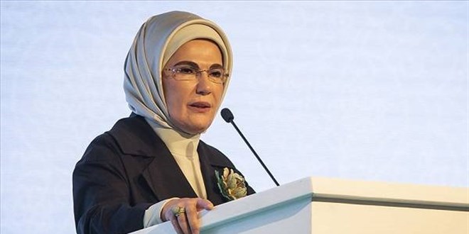 Emine Erdoan: Savan glgesi insanln zerinde