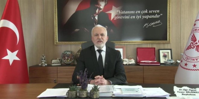 Başhekim Bildirici: Sizler için daima hazır olan Türk doktorlarıyız