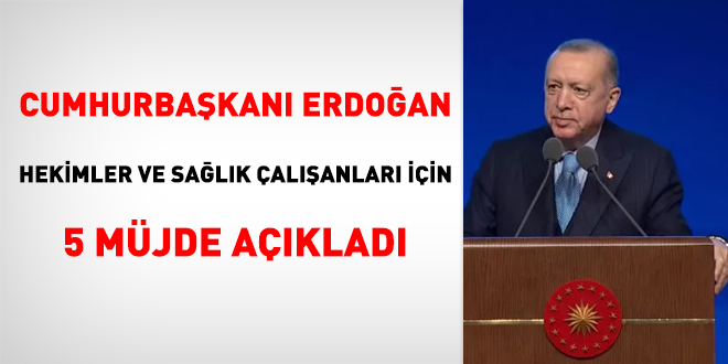 Erdoğan: Döner sermayeden yapılacak ödemeler artacak