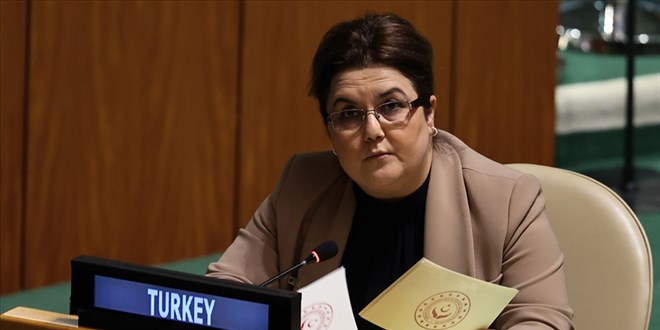Bakan Yanık, New York'taki 'kadın paneli'nde konuştu