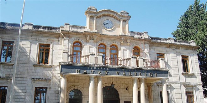 Hatay Valilii'nden Belediye Bakan Sava hakknda su duyurusu