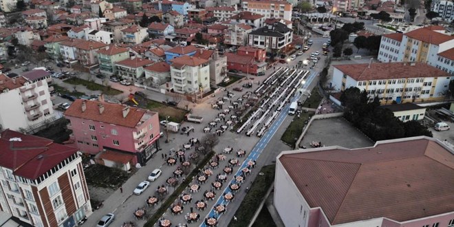 Bu ilçede iftar saatinde top sesi yerine siren çalınıyor