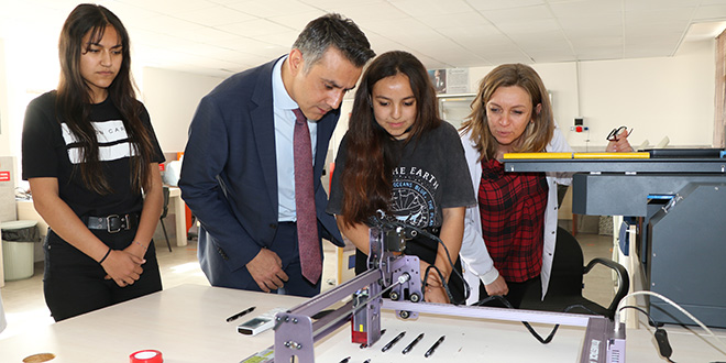 Mesleki ve Teknik Anadolu Lisesi'nden 6,7 milyon liralık ciro