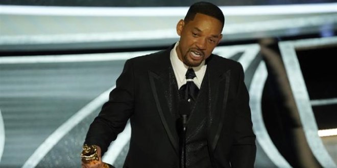 Will Smith Oscar'dan 10 yl men edildi