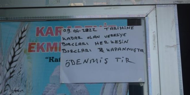 Gizemli hayırsever 7 bakkalda 200 bin liralık veresiye borcu ödedi