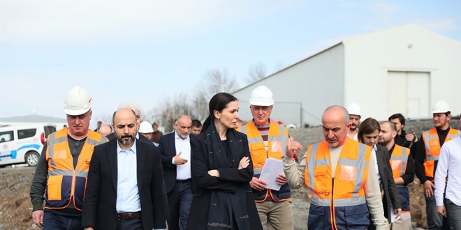 AK Parti'li Karaaslan, Samsun Şehir Hastanesi şantiyesinde incelemelerde bulundu