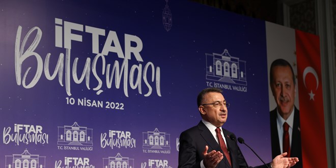 Fuat Oktay, Ruhani Liderler ve Diplomatik Temsilciler İftar Programı'nda konuştu