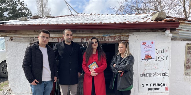 Yozgat'ta bir dernek bakkalın veresiye defterini satın aldı