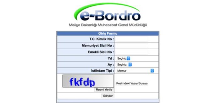 2022 Nisan dnemi maa bordrolar eriime ald