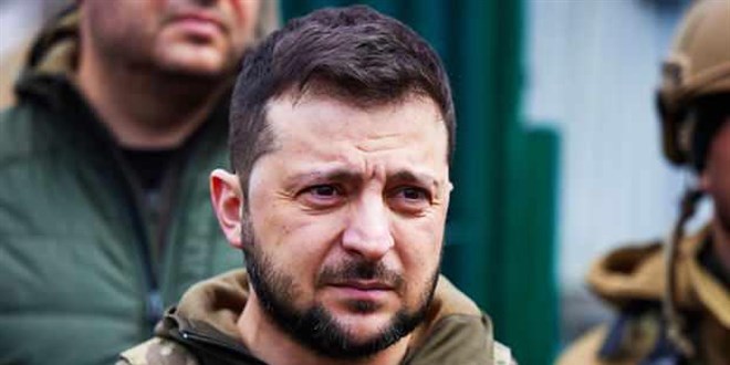 Zelenskiy'nin balistik korumal kask ve yelei Yozgat'tan