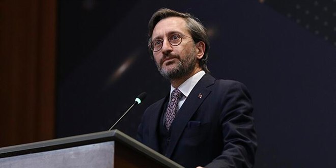 İletişim Başkanı Altun, TÜGVA'ya yapılan saldırıyı kınadı