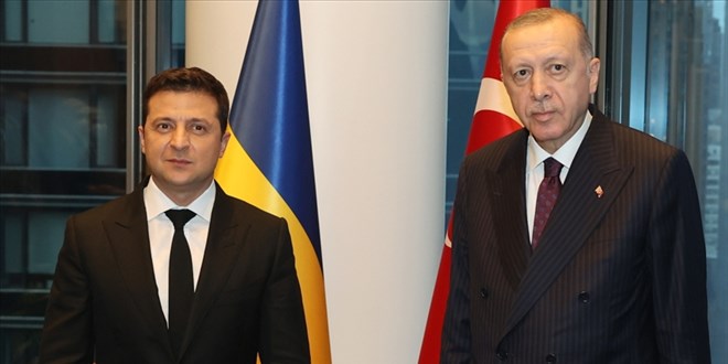 Cumhurbaşkanı Erdoğan, Zelenskiy ile görüştü