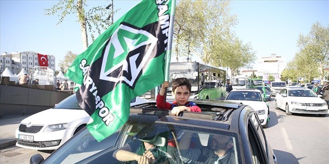 Sakarya'da, şampiyonluk sevinci