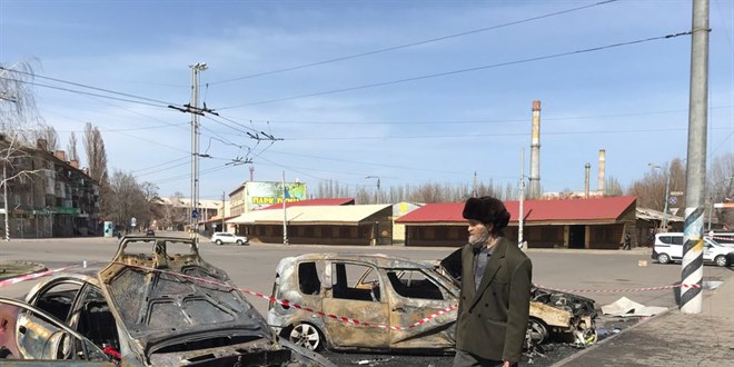 Rusya yine sivilleri vurdu! 5 tren istasyonu bombaland! ok sayda l ve yaral var