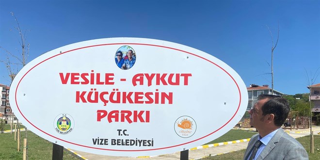 Kırklareli'nde öldürülen emekli öğretmen çiftin ismi çocuk parkına verildi