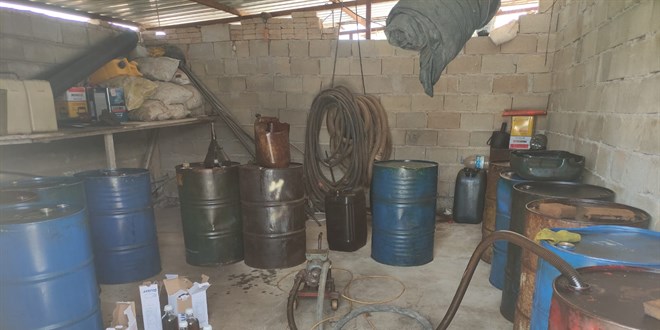 Hatay'da 2 bin 230 litre kaçak akaryakıt ele geçirildi