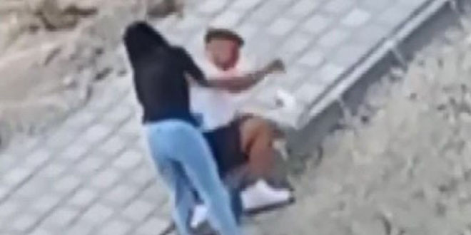 Bu kez kadından erkeğe şiddet