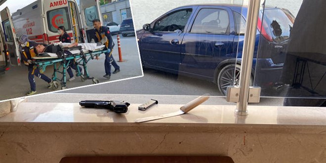 Kaza sonrası kendisine tepki gösteren 2 kişiyi vuran zanlı tutuklandı