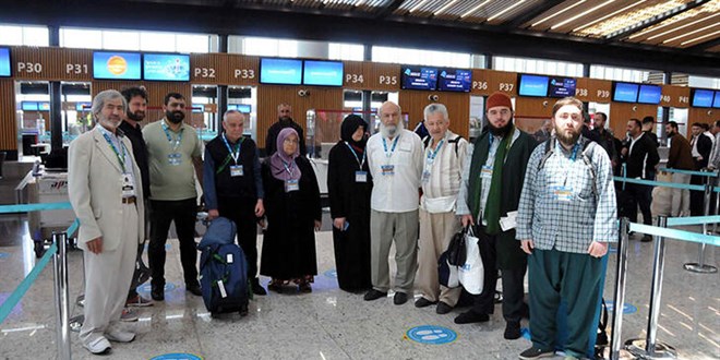 İki yıl aradan sonra umreciler kutsal topraklara gitti