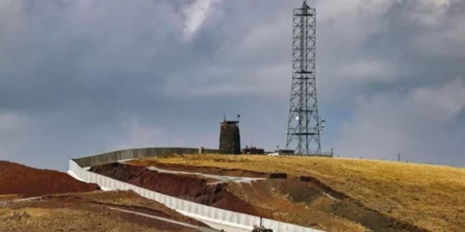 Sınır hatlarına geçit vermez 230 optik kule