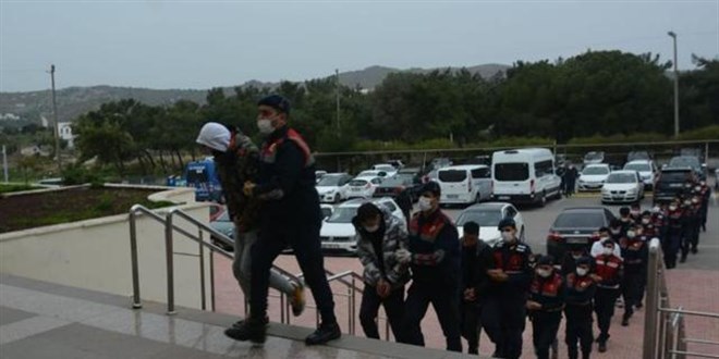Muğla'da suç örgütü operasyonu: 33 gözaltı