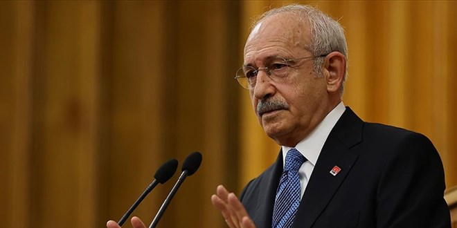 CHP lideri Kılıçdaroğlu partisinin grup toplantısında konuşuyor