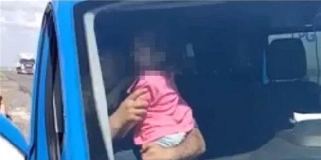 Molada unutulan çocuk 30 kilometre sonra fark edildi