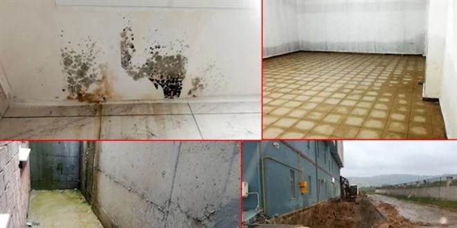 30 milyona mal olan 2 yıllık hastanenin gider boruları tıkandı