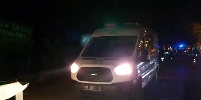 Adana'da dere yatağına devrilen otomobildeki 2 kişi öldü