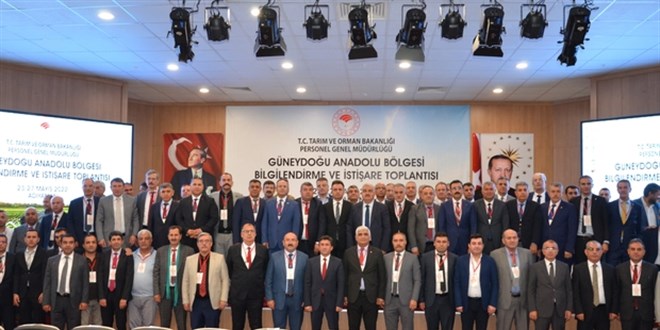 Güneydoğu Anadolu'nun Tarım ve Orman Müdürleri Adıyaman'da buluştu