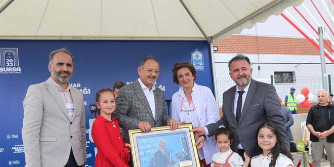 Özhaseki, aile sağlığı merkezi açılışında konuştu