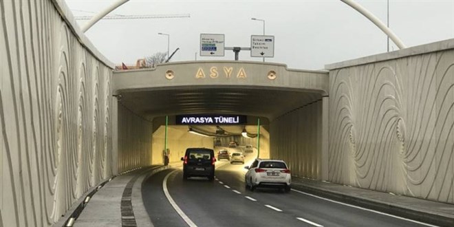 'Avrasya Tüneli'ni 1 ayda 21 bin motosiklet sürücüsü kullandı'