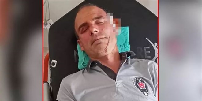 Kendisini uyaran hastane güvenliğini darp etti