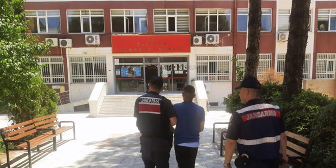 Ormanı yakarken yakalandı, tutuklandı