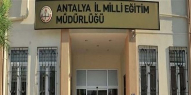 Antalya l Milli Eitim Mdr aklad: Henz neticelenmi bir karar yok!