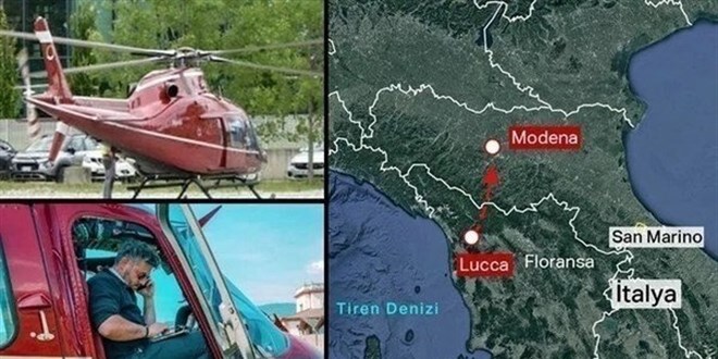 talya'da den helikopterden ac detay