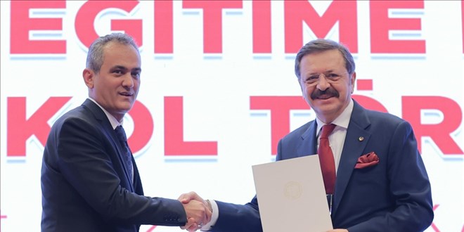 MEB ile TOBB arasında meslek eğitim için protokol