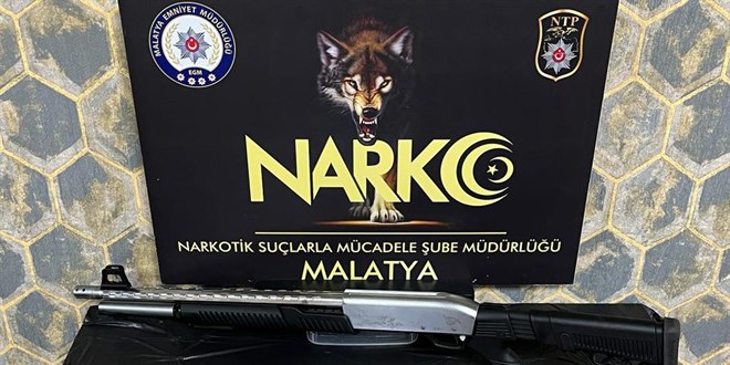Malatya'da uyuşturucu operasyonunda 14 zanlı yakalandı