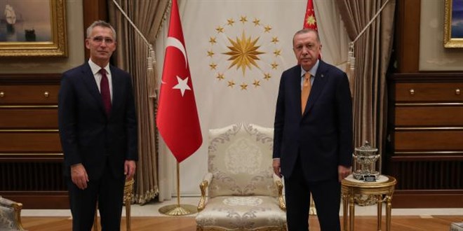 Erdoğan, Stoltenberg ile İsveç ve Finlandiya'nın üyeliğini görüştü